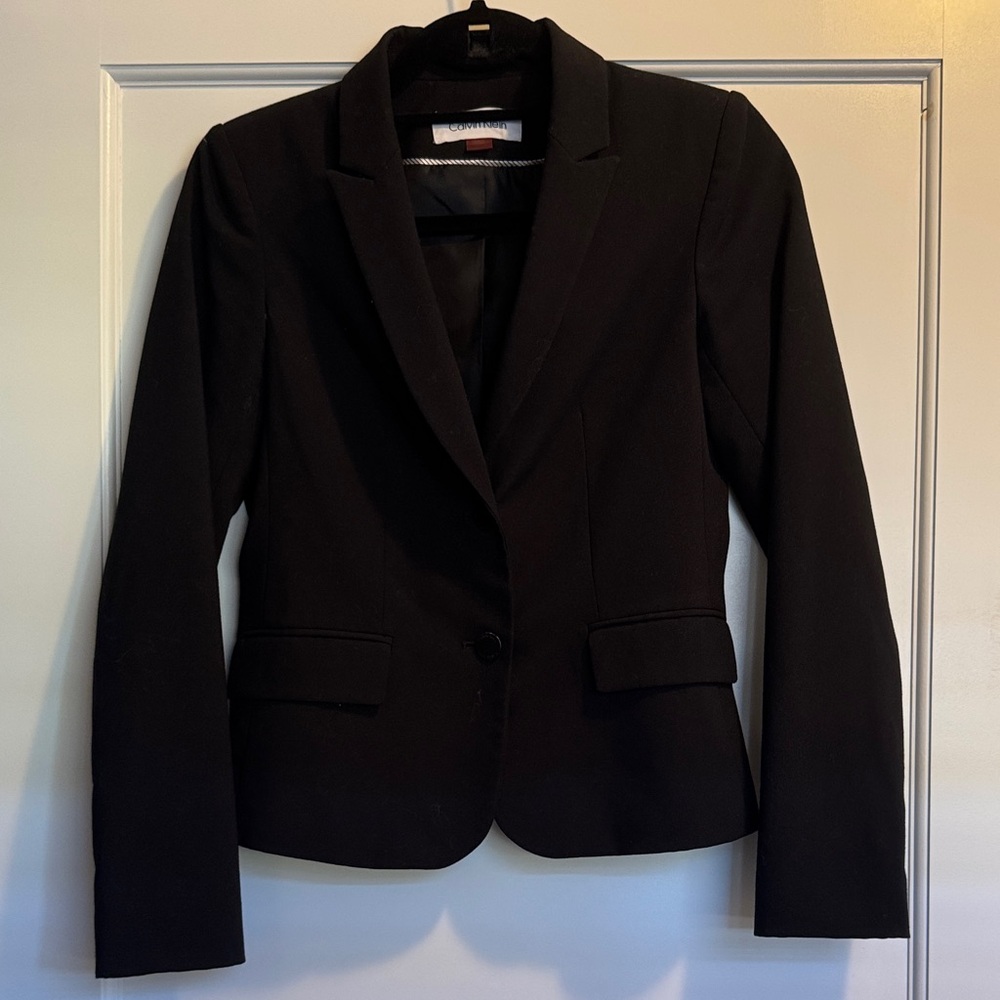 Calvin Klein Classic Black Suit Jacket